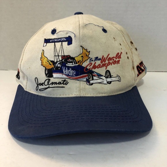 Sport Service Other - Vintage Joe Amato Racing World Champion Embroidered Trucker Snapback Hat